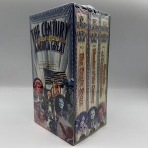Reader's Digest The Century That Made America Great 3 VHS Box Set New Sealed